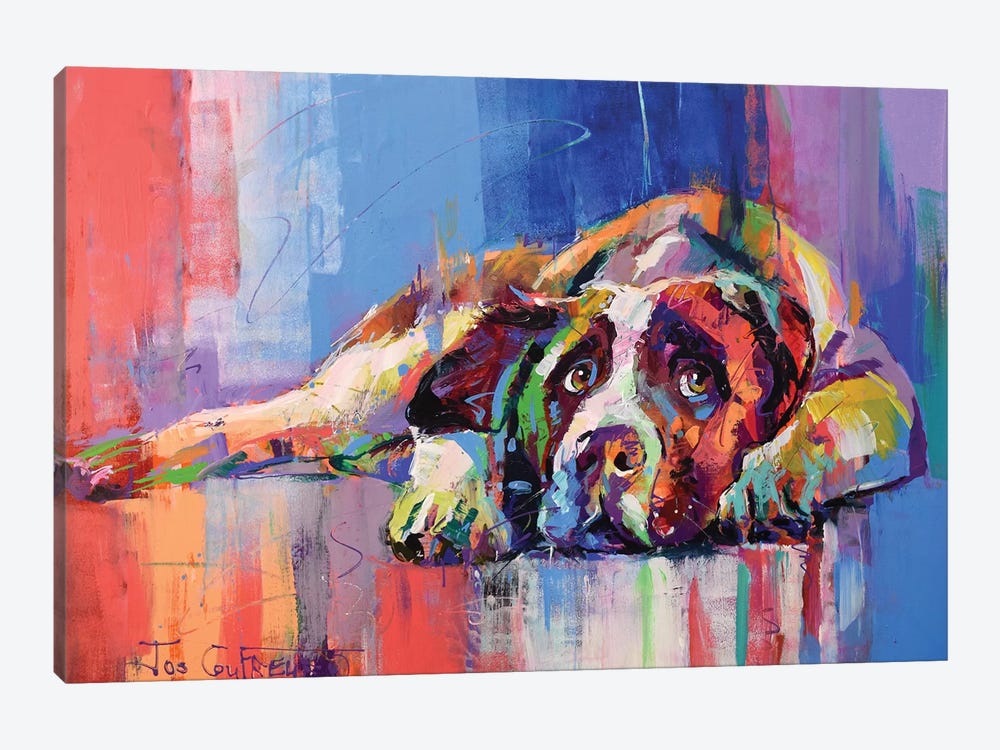 Dog by Jos Coufreur 1-piece Art Print