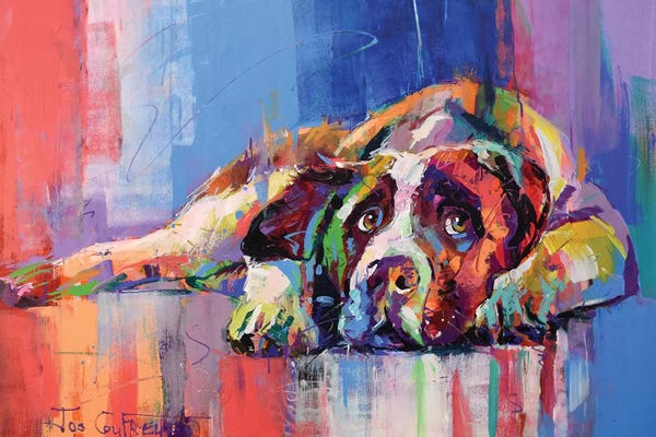 Jos Coufreur: Dog by Jos Coufreur