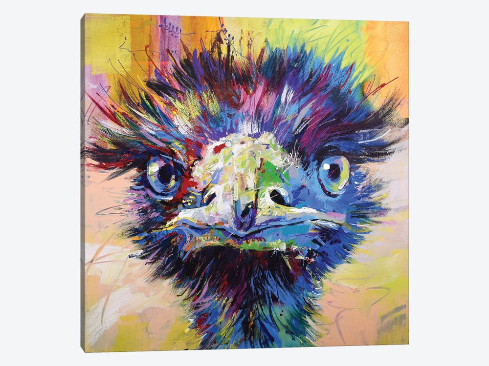 Emu X by Jos Coufreur 1-piece Art Print