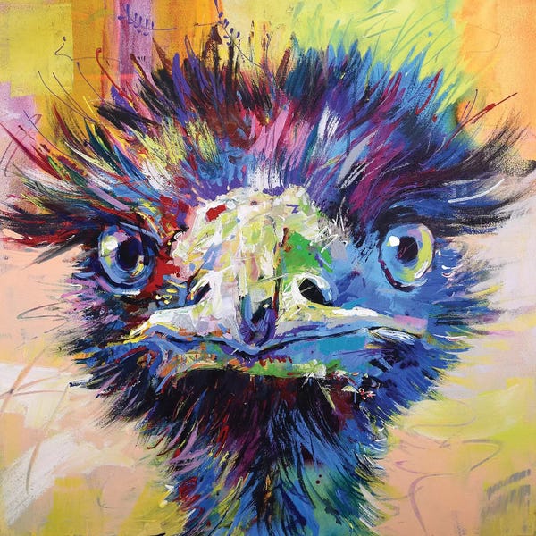 Jos Coufreur: Emu X by Jos Coufreur