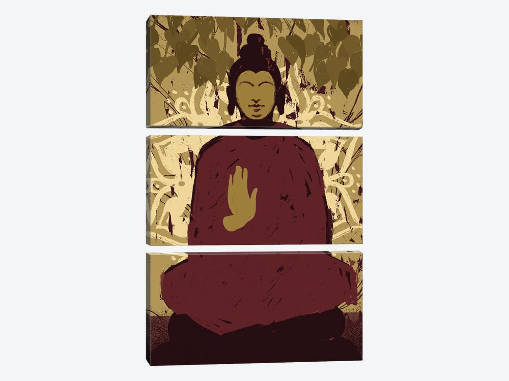 Under the Bodhi Tree II by Jacob Green 3-piece Canvas Art