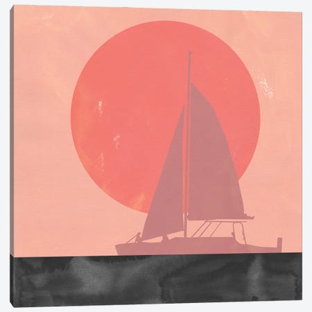 Deep Sea Sunset II Canvas Print #JCG129} by Jacob Green Art Print