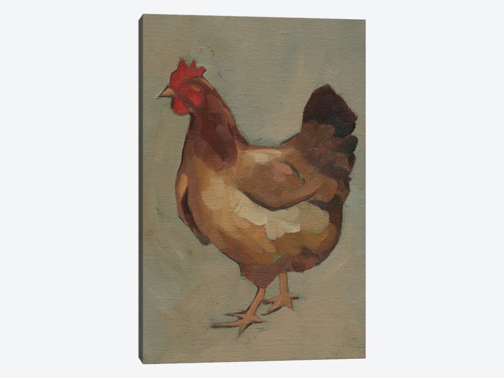Egg Hen II 1-piece Canvas Artwork