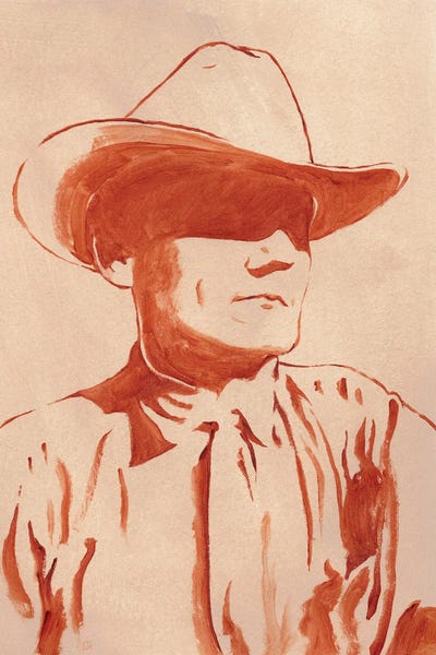 Western Décor: Man of the West I by Jacob Green