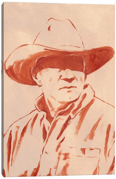 Man of the West III Canvas Art Print - Cowboy & Cowgirl Art