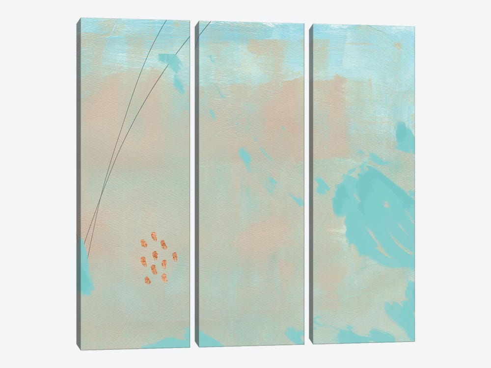 Spring Abstract III by Jacob Green 3-piece Canvas Print