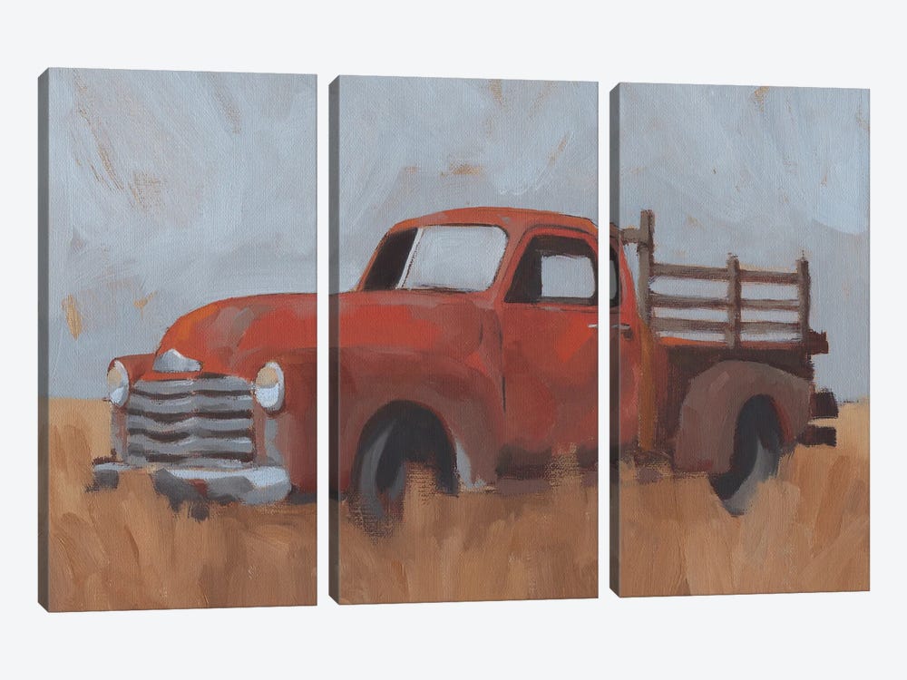 Farm Truck IV by Jacob Green 3-piece Canvas Artwork