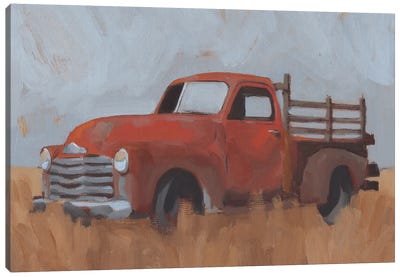 Farm Truck IV Canvas Art Print - Trucks