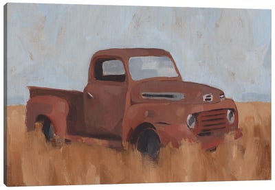 Farm Truck V Canvas Art Print - Jacob Green
