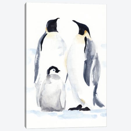 Emperor Penguins II Canvas Print #JCG239} by Jacob Green Canvas Art Print