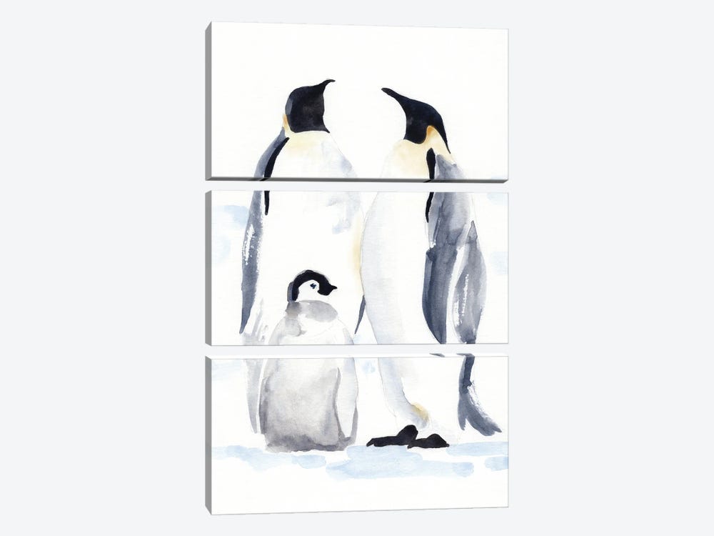 Emperor Penguins II by Jacob Green 3-piece Canvas Art
