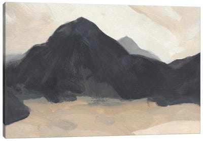 Black Mountain II Canvas Art Print