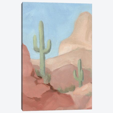Sunny Saguaro IV Canvas Print #JCG258} by Jacob Green Art Print