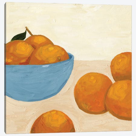 Mandarins I Canvas Print #JCG44} by Jacob Green Canvas Wall Art