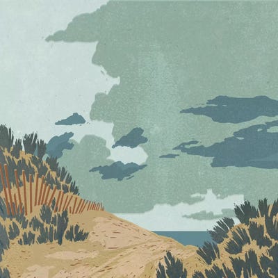 Hidden Dune II by Jacob Green canvas print