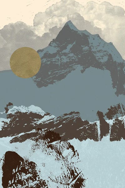 Pop Art: Pop Art Mountain I by Jacob Green