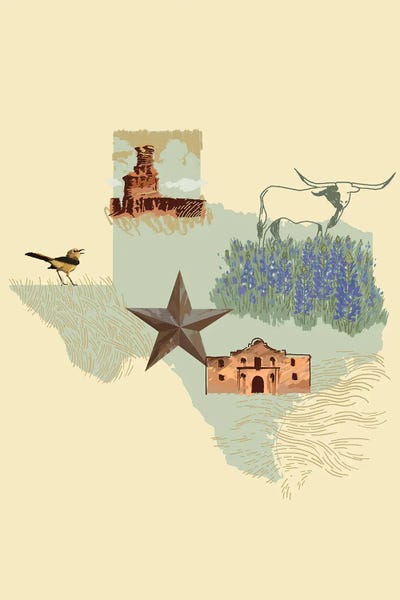 Jacob Green: Illustrated State-Texas by Jacob Green