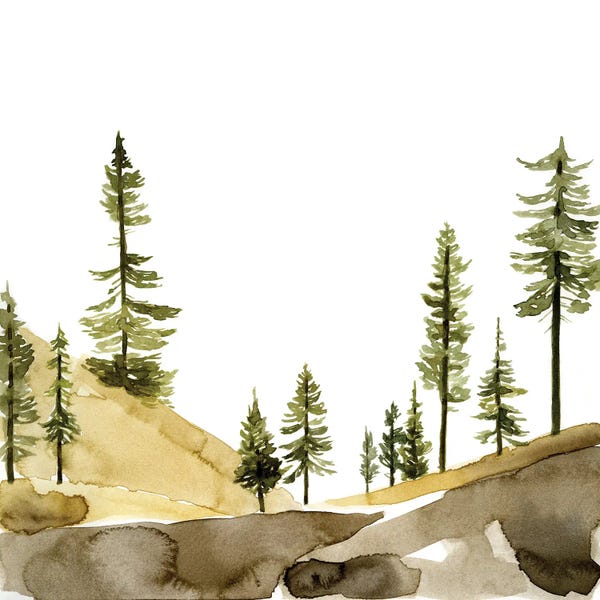 Hillsides: Pine Hill II by Jacob Green