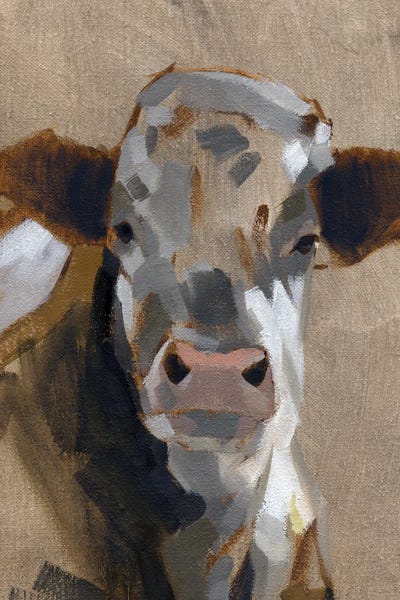 Modern Farmhouse Bedroom: East End Cattle II by Jacob Green