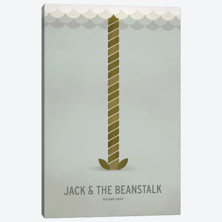 Jack And The Beanstalk Canvas Print #JCK2} by Christian Jackson Canvas Art Print