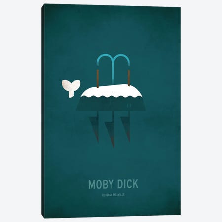Moby Dick Canvas Print #JCK4} by Christian Jackson Canvas Wall Art