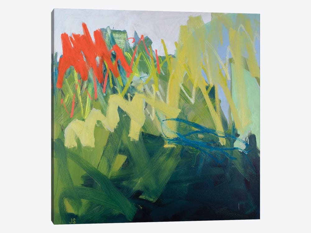 Forces of Nature: Green by Jessica Singerman 1-piece Canvas Art