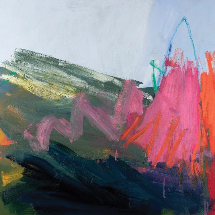 Forces of Nature: Pink by Jessica Singerman wall art