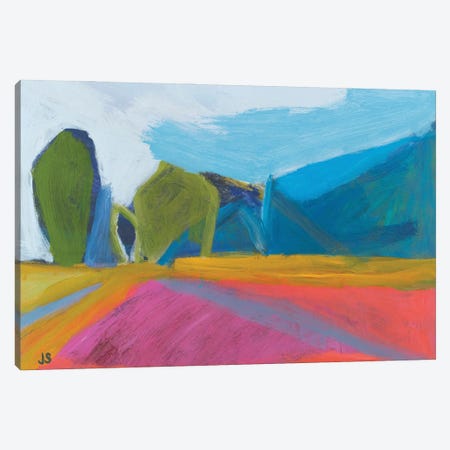 Trailhead At The Farm Canvas Print #JCM4} by Jessica Singerman Canvas Art