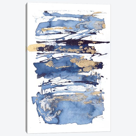 Blue Rapture I Canvas Print #JCO61} by Julia Contacessi Art Print