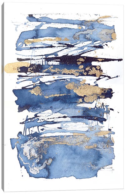 Blue Rapture I Canvas Art Print - Julia Contacessi