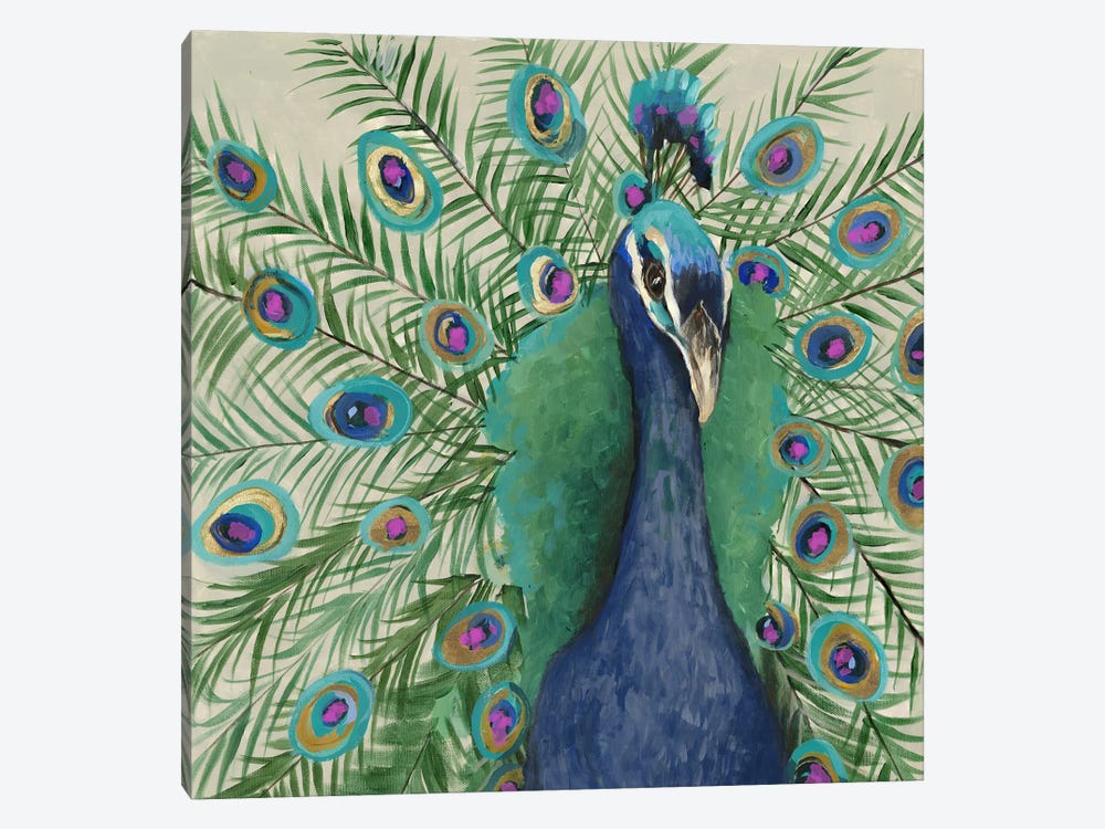 Penny Peacock by Jacob Q 1-piece Canvas Art