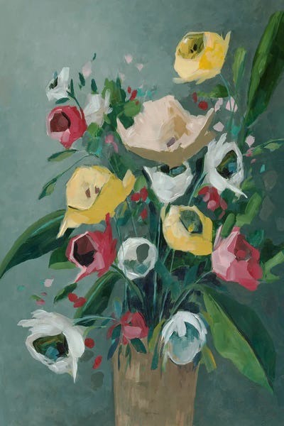 Jacob Q: Aqua Vase by Jacob Q