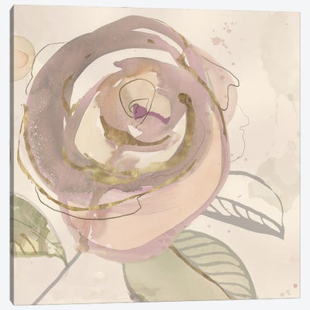 Rosy Flower II Canvas Print #JCQ21} by Jacob Q Canvas Art Print