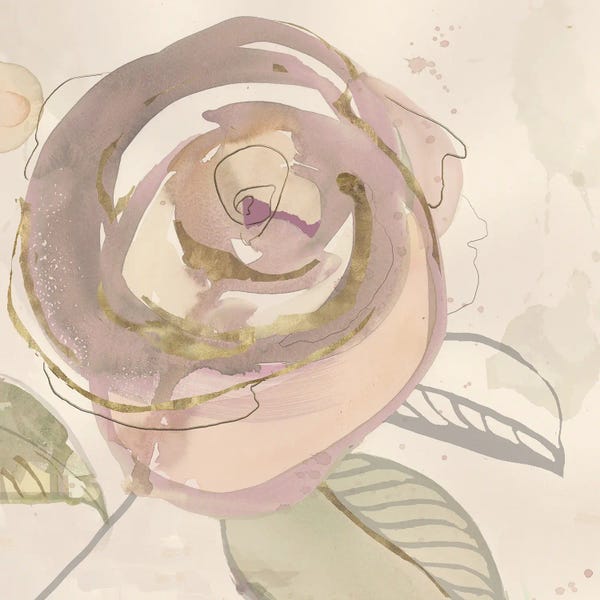 Fine Art Print: Rosy Flower II by Jacob Q