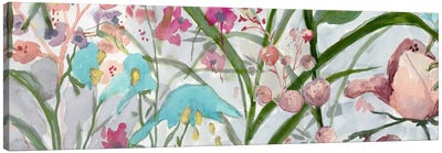 Serenade of Pastel Blooms Canvas Art Print