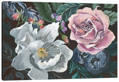 Floral Grandeur Canvas Art Print