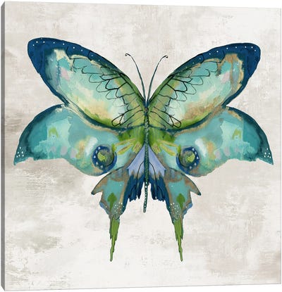 Blue Flutter I Canvas Art Print
