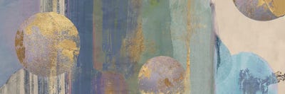 Blue Popscicles I by Jacob Q framed canvas print