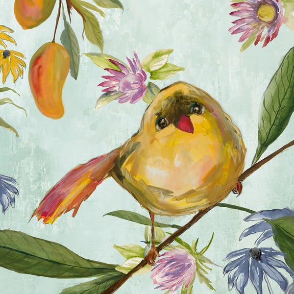 Fine Art Print: Exquisite Bird of the Tropics I by Jacob Q