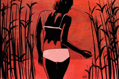 By The Lake by Giuseppe Cristiano art print