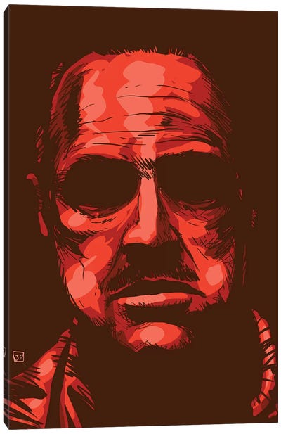 Godfather Canvas Art Print - Marlon Brando