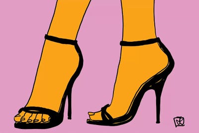 Legs II by Giuseppe Cristiano framed wall art