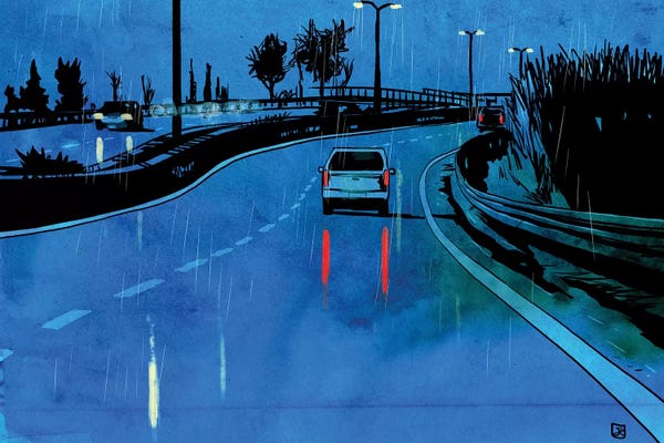 Giuseppe Cristiano: Nightscape III by Giuseppe Cristiano
