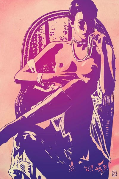 The Lady by Giuseppe Cristiano art print