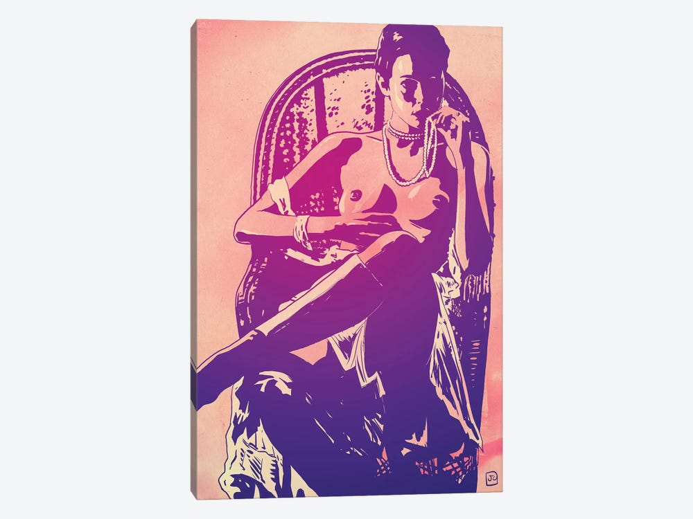 The Lady by Giuseppe Cristiano 1-piece Canvas Artwork