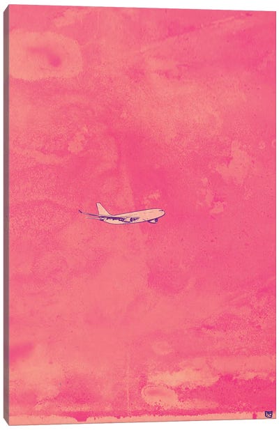 There She Goes Canvas Art Print - Giuseppe Cristiano