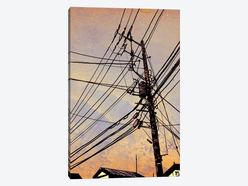 Wires II by Giuseppe Cristiano 1-piece Canvas Art Print
