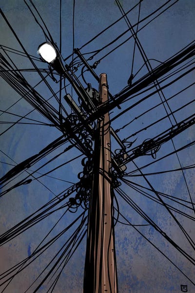 Wires III by Giuseppe Cristiano canvas print