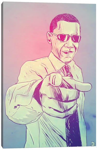 Yes You Can Canvas Art Print - Barack Obama