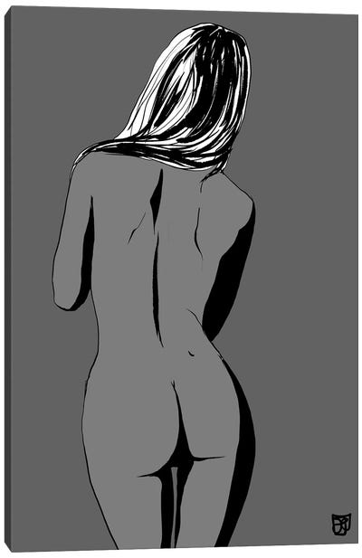 August Nude I Canvas Art Print - Giuseppe Cristiano